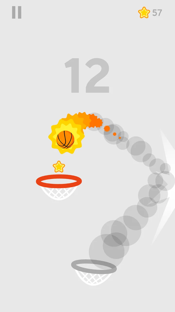 Képernyőkép a(z) Dunk Shot játékból